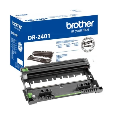 Image de Brother DR2401 Original kit tambour pour DCP L2512, L2532, L2552, HL L2312, L2352, L2372, MFC L2712, L2732, L2752