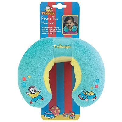 Image de Jemini T&#039;Choupi Coussidou en Peluche/Repose Tête pour Enfant Bleu