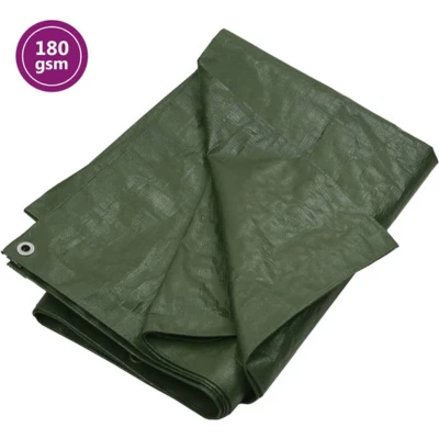 Afbeelding van Dekzeil 180 g/m 4x5 m HDPE groen