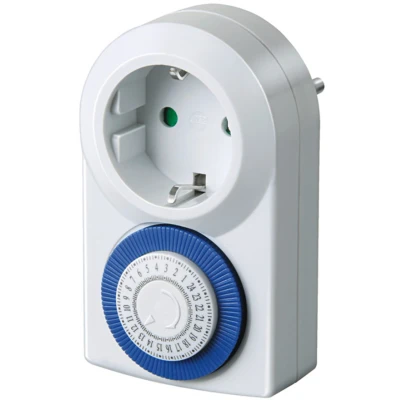 Afbeelding van Brennenstuhl Schakelklok voor Wandcontactdoos, Wit 4007123634088