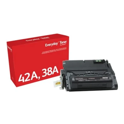 Afbeelding van Xerox Toner vervangt HP 42A, 38A, Q5942A, Q1338A Compatibel Zwart 10000 bladzijden Everyday™ 006R03662