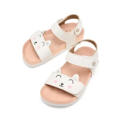 Afbeelding van Gioseppo Aquinnah Sandalen voor kinderen, Maat: 27, Blanco Kunststof/ textiel