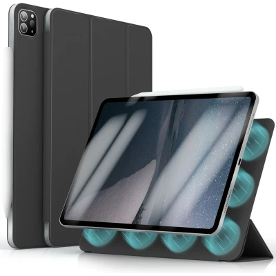 Afbeelding van iMoshion Tablet Hoes Geschikt voor iPad Pro 11 (2024) M4 Magnetic Bookcase Zwart