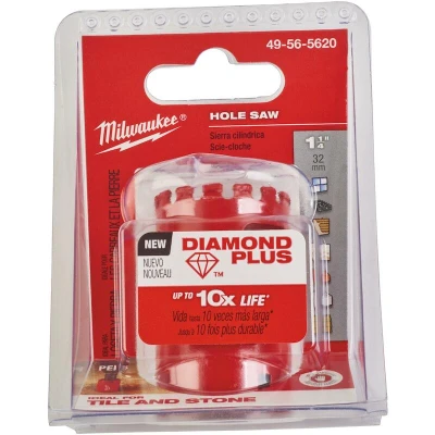Afbeelding van MILWAUKEE 49565620 diamant gatzaag 32mm 1/2 x 20&quot;