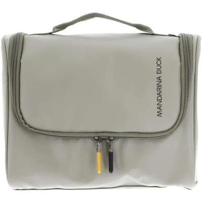 Afbeelding van MANDARINA DUCK Toilettas Eco Coated Necessaire Mud Grijs