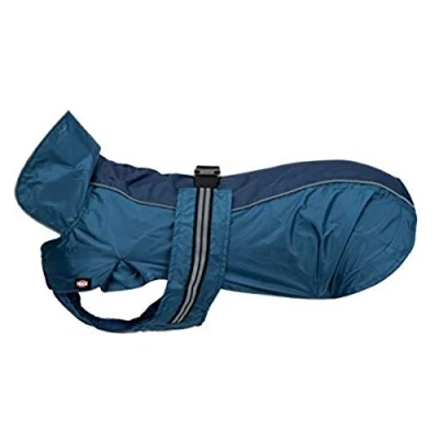 Afbeelding van Trixie Hondenregenjas Rouen Blauw Maat 34cm