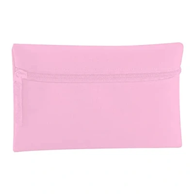 Afbeelding van Quadra Classic Zip potlood zak *Etui *Pennen zakje *Roze
