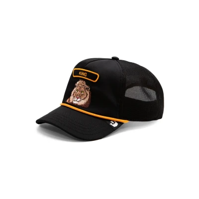 Afbeelding van Goorin Bros Trucker LION Pet, Heren, Maat: One Size, Schwarz