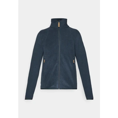 Afbeelding van Stina Fleece Vest Dames Dark Navy 200 XS Blauw