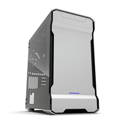 Image de Phanteks Enthoo EVOLV Tempered Glass Edition tour micro ATX panneau latéral fenêtré (verre trempé) pas d&#039;alimentation argent galaxie USB/Audio