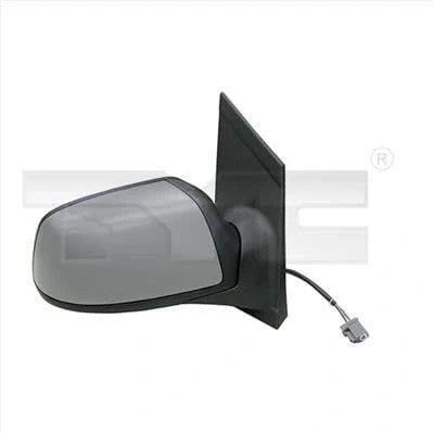 Afbeelding van Buitenspiegel Tyc 310 0082 Links Met grondlaag Zwart Bol vormig, Te verwarmen, voor elek. spiegelverstelling FORD: Focus 2, 2 Limousine