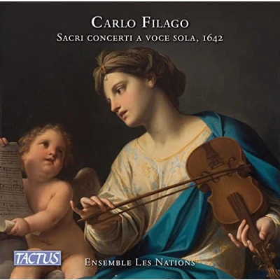 Afbeelding van Ensemble Les Nations Filago: Sacri Concerti A Voce Sola (CD)