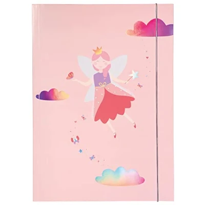 Afbeelding van folia 69011 Hot Foil Little Fairy A3 documentenmap van stevig karton met elastiek