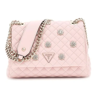 Afbeelding van GUESS Schoudertas Everlee Convertible Xbody Flap Bag Rose Water Roze