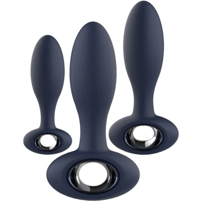 Afbeelding van Anale Plug Dream Toys STARTROOPERS Blauw 3 Onderdelen