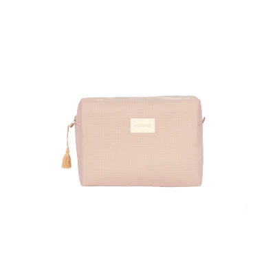 Afbeelding van Nobodinoz Waterproof Vanity Case Toilettas Diva Opera Mauve Pink