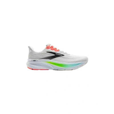 Afbeelding van Brooks Ghost Hardloopschoenen voor op de weg, Heren, Maat: 45, White pink clay gecko Textiel