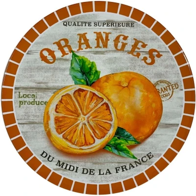 Afbeelding van Versa Placemat Oranje Keramisch (20 X 20 Cm)