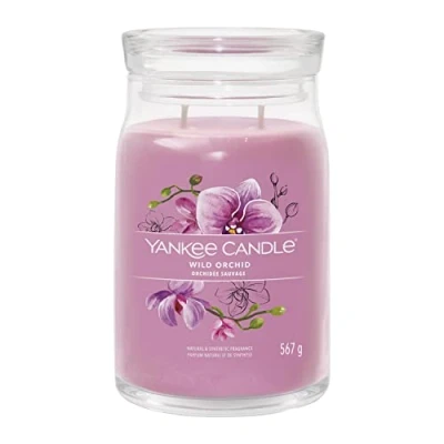 Afbeelding van Yankee Candle Geurkaars Large Jar Wild Orchid 567 gr