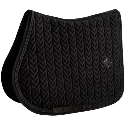 Afbeelding van Kentucky Horsewear Zadeldoek velvet mini Pearls jumping zwart FULL