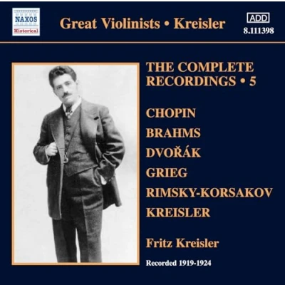 Afbeelding van Ward Marston Kreisler; Great Violinists (CD)