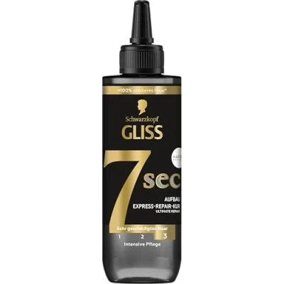Afbeelding van Schwarzkopf Gliss Kur Ultimate Repair 7 sec Express Treatment 200ml haarmasker Vrouwen