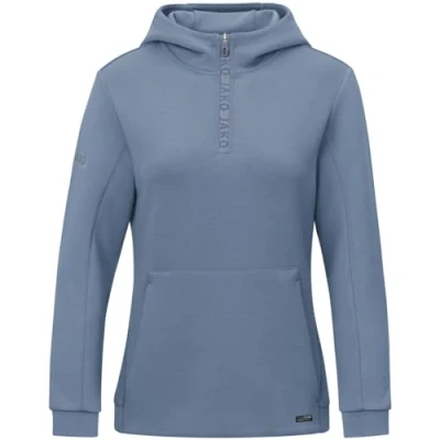 Afbeelding van JAKO Sweater met kap Pro Casual wit 34 smokey blue / 36