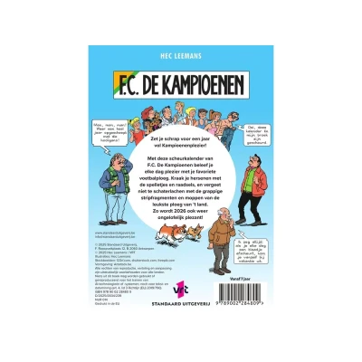 Afbeelding van F.C. De Kampioenen 1 scheurkalender 2026