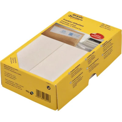 Afbeelding van Frankeeretiket Avery Zweckform 3440 163x43mm 500stuks
