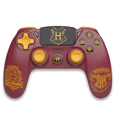 Afbeelding van Freaks and Geeks Harry Potter Draadloze controller geschikt voor PS4 LED Rood