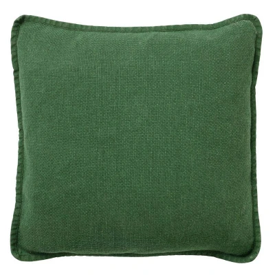 Afbeelding van Dutch Decor BOWIE Kussenhoes 45x45 cm van gewassen katoen Mountain View groen