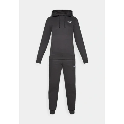 Afbeelding van Puma Hooded SUIT SET Trainingsbroek, Dames, Maat: XS, Black