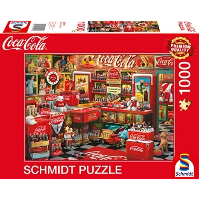 Afbeelding van Coca Cola Nostalgie puzzel 1000 stukjes