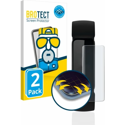 Afbeelding van BROTECT Screenprotector voor Fitbit Inspire 2 Folie Beschermfolie matte volledig dekking (2 Stuks)