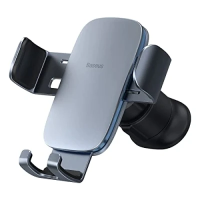 Afbeelding van Baseus Metal Age II Gravity Ventilatierooster Telefoonhouder Grijs