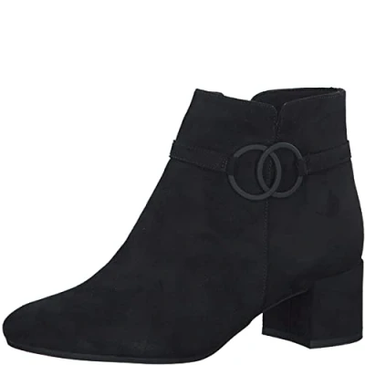 Afbeelding van Tamaris 1 25374 41 Enkellaarzen voor dames, zwart., 38 EU