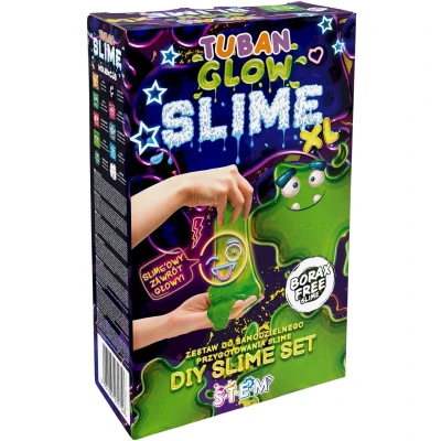 Afbeelding van Tuban Glow in The Dark slijm knutselset de kleur Multicolor