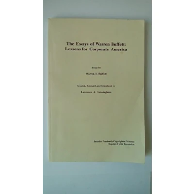 Afbeelding van Essays Of Warren Buffett