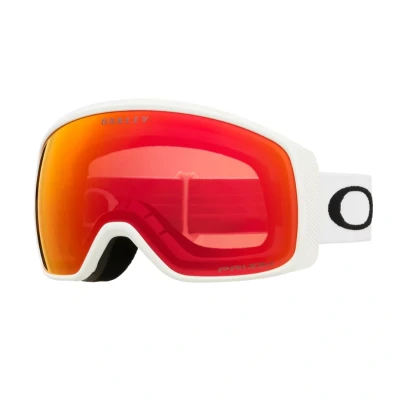 Afbeelding van Oakley Flight Tracker XM Skibril Matte White Prizm Torch Wit Skibrillen