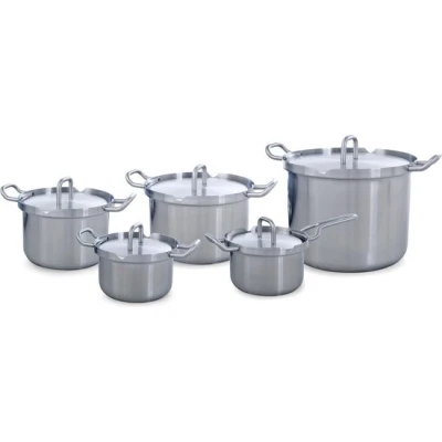 Afbeelding van BK Pannenset Q linair Master RVS 5 Delig