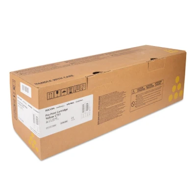Image de Pro C751EX Ricoh type C751 toner (d&#039;origine) jaune