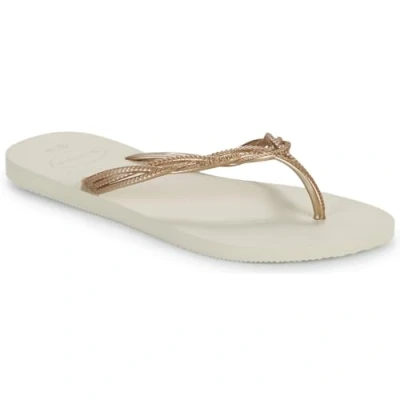 Afbeelding van Havaianas Flash Sweet, teenslippers voor dames, beige stro zand