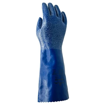 Afbeelding van Showa 4740 XL NSK24 Gr. Katoentricot, Polyester, Nitril Chemicaliënhandschoen Maat (handschoen): 11, Cat III 1 paar