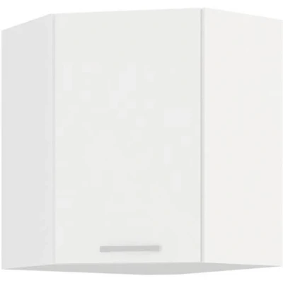 Image de ATLAS Meuble haut d&#039;angle Décor blanc L58 x cm