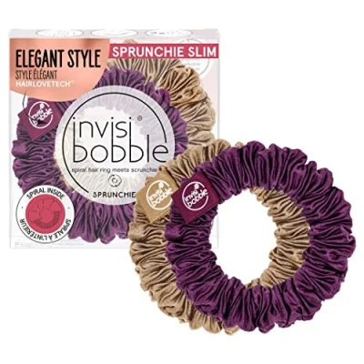 Afbeelding van Invisibobble Sprunchie Slim Duo The Snuggle Is Real