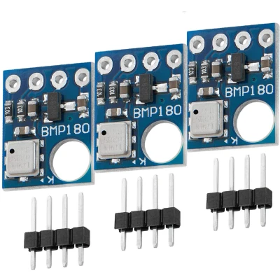 Afbeelding van AZDelivery 3 x GY 68 BMP180 Barometrische Luchtdruk en Temperatuur Sensor compatibel met Arduino Inclusief E Book!