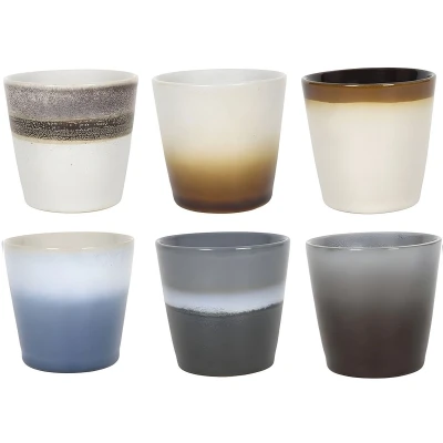 Afbeelding van Kerst Deals: Cookinglife Koffiekopjes Storm 200 ml 6 stuks