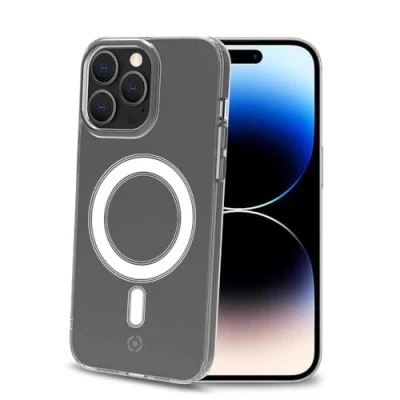 Afbeelding van Telefoonhoes Celly iPhone 14 Pro Zwart Transparant Wit