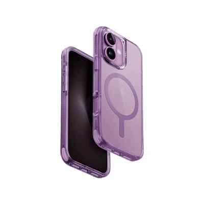 Afbeelding van Uniq Cover Iphone 16 Combat Magsafe Paars (uniq ip61(2024) commgpnk)