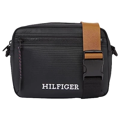 Afbeelding van Tommy Hilfiger Th Monotype Ew Reporter black Herentas
